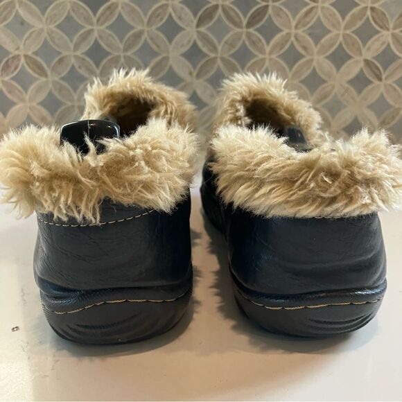 Jeep J41 Slip on Vegan Leather Fur Lined Shoes Like Shearling Women's size 9 - Picture 4 of 10